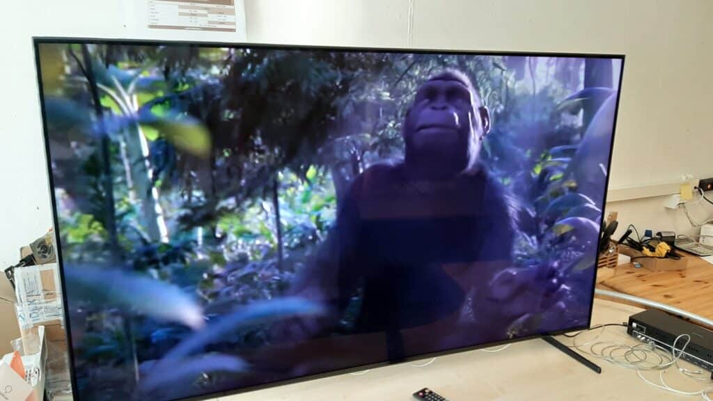 Réparation d Photo d'une télévision QLED QE65Q900