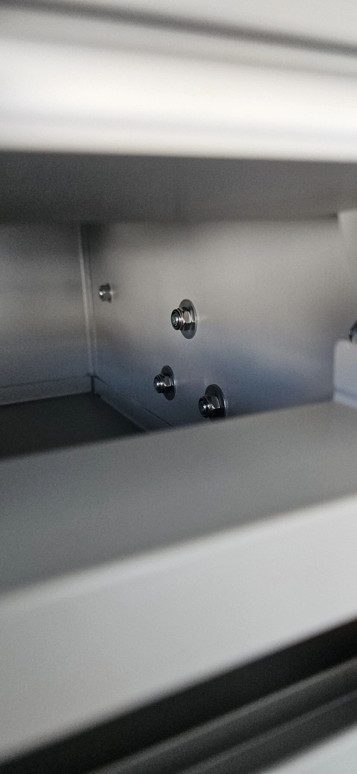 Photo d'une boite à clés que nous avons installée